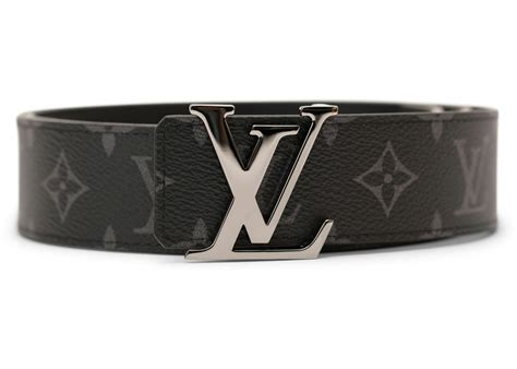 lv belt black and grey|black louis vuitton eclipse belt.